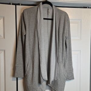 Cozy Light Gray Women's Cardigan